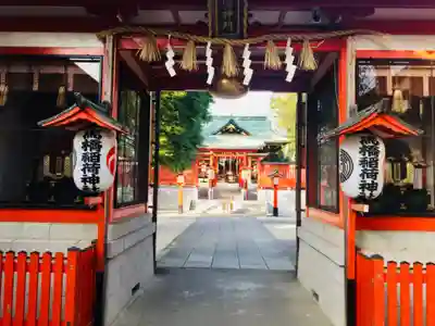 馬橋稲荷神社の山門・神門