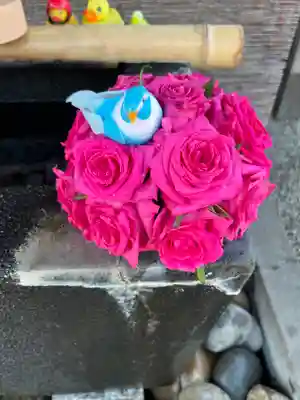 上尾御嶽神社の手水舎