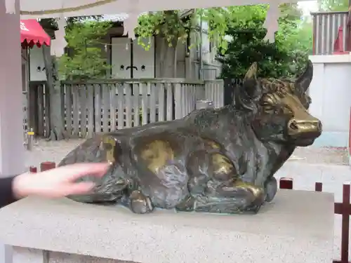 亀戸天神社の狛犬