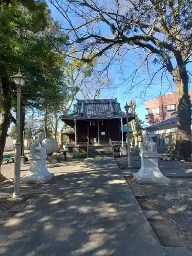 稲荷神社の本殿