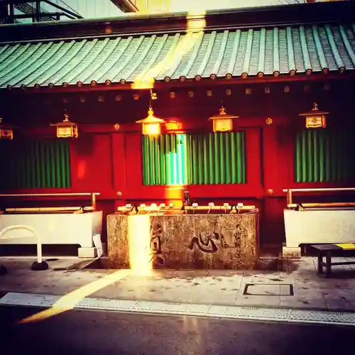 神田神社（神田明神）の手水