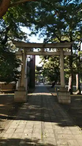 平塚三嶋神社の鳥居