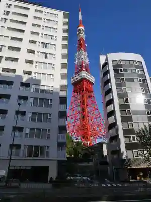 飯倉熊野神社の周辺