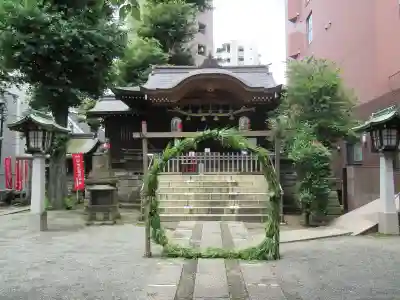 池尻稲荷神社の本殿・本堂