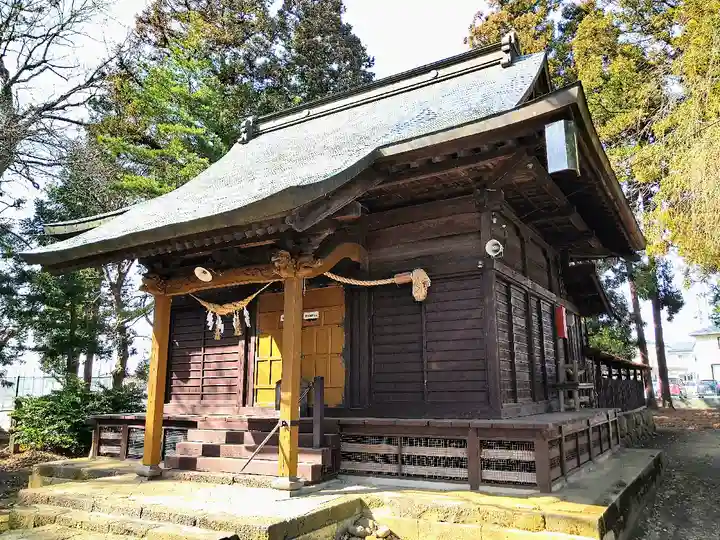 南原熊野神社の本殿・本堂