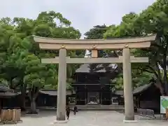 明治神宮の鳥居