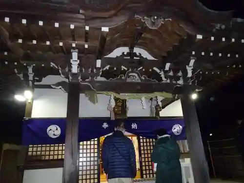 八幡神社の本殿・本堂