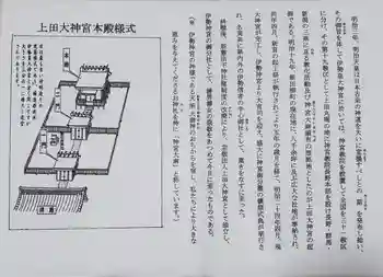 上田大神宮の御朱印 2022年10月