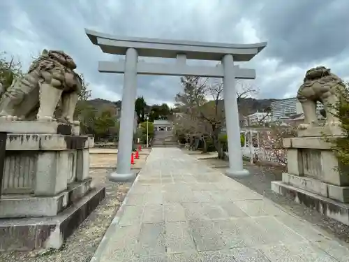 兵庫縣神戸護國神社の鳥居