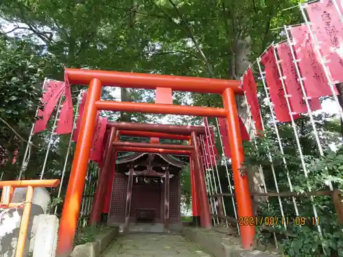 安積國造神社の鳥居