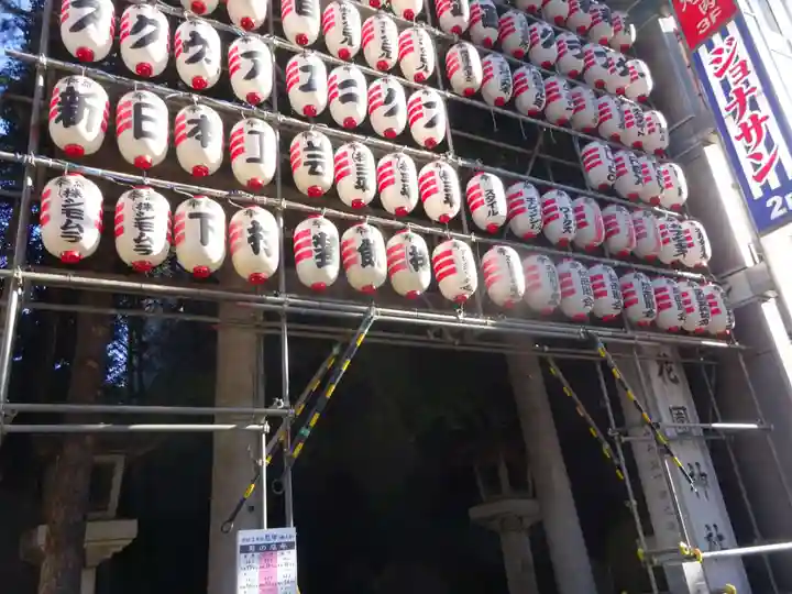 花園神社の鳥居