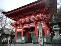 長等神社の山門・神門