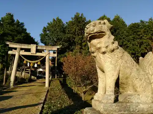 豊原北島神社の狛犬