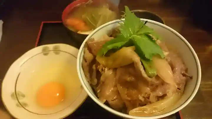 一宮神社の食事