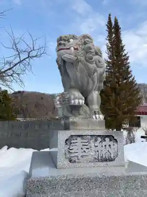 栗山天満宮の狛犬