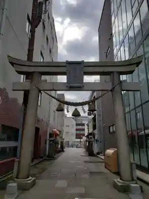 柴田神社の鳥居