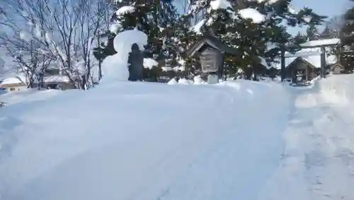 新十津川神社の自然