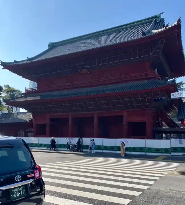 増上寺の山門・神門