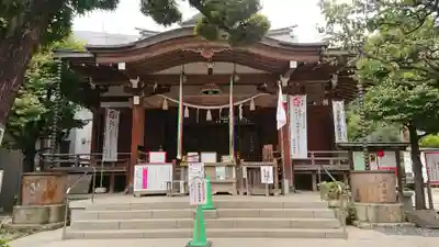鳩森八幡神社の本殿・本堂