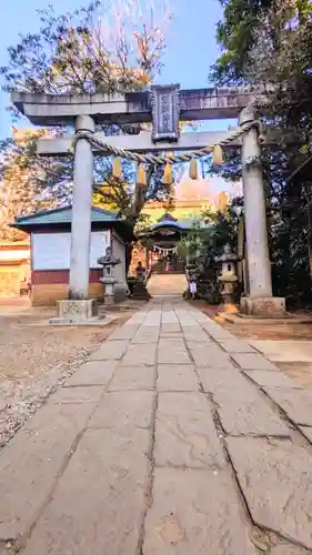 飯綱神社の鳥居