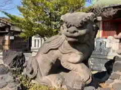 白山神社の狛犬