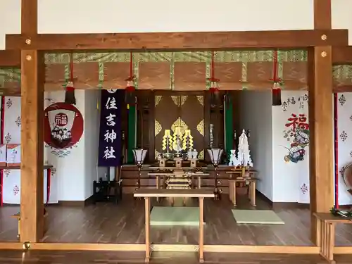様似住吉神社の本殿・本堂