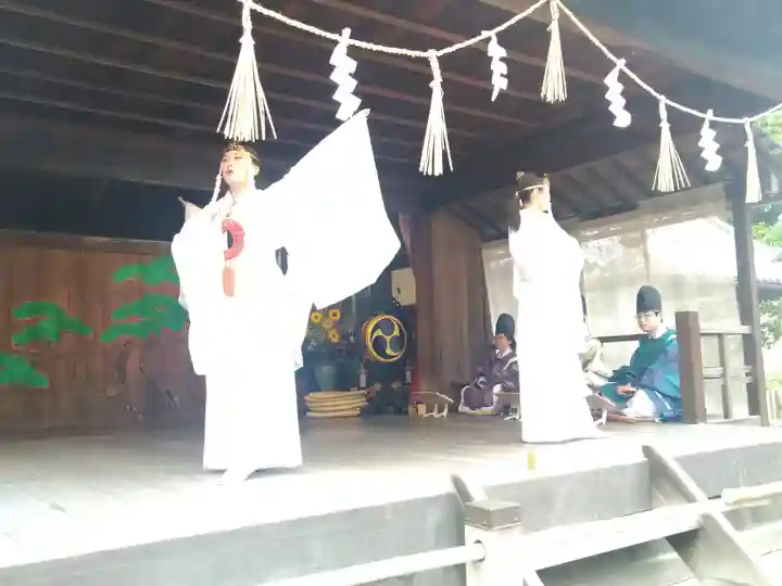 阿智神社の神楽