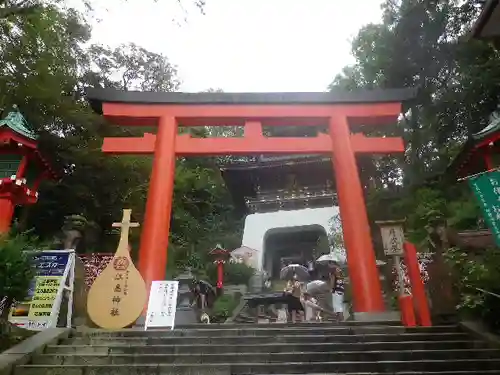 江島神社の鳥居