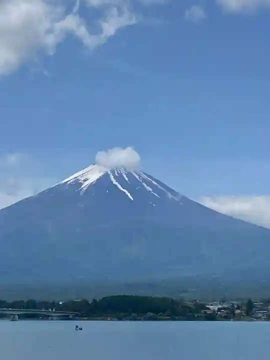北口本宮冨士浅間神社の景色