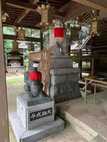 大宝八幡宮の狛犬