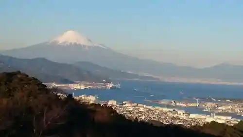 久能山東照宮の景色