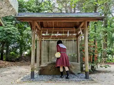 加世智神社の手水舎