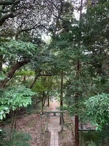 熊野神社の景色