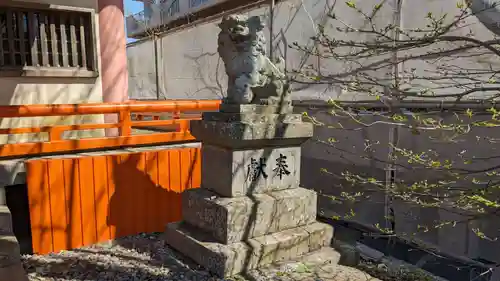 三吉神社の狛犬