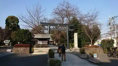 松陰神社の鳥居