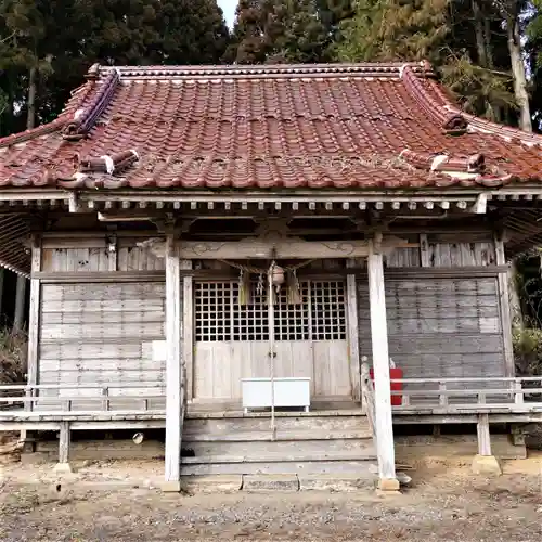 鹿島神社の本殿・本堂