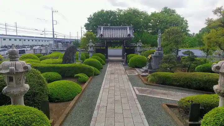 松福寺の庭園