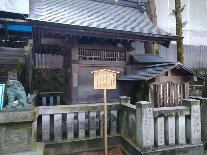 諏訪大社の末社・摂社