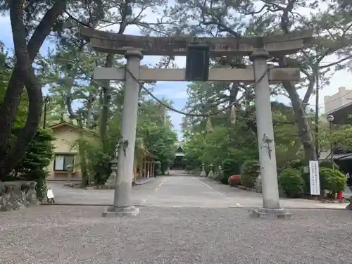 浜松八幡宮の鳥居