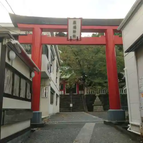 元町厳島神社の鳥居