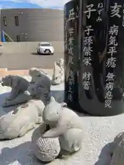 新川皇大神社の狛犬