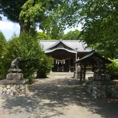楢葉八幡神社の本殿・本堂