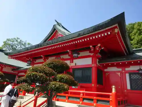 足利織姫神社の本殿・本堂