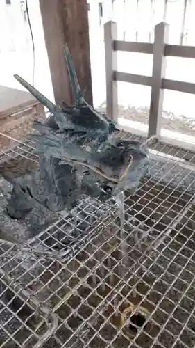 北海道神宮頓宮の手水舎