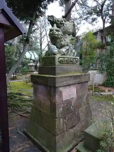 淺野神社の狛犬