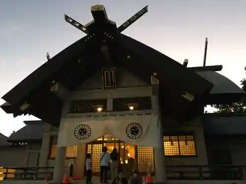 篠路神社の本殿・本堂
