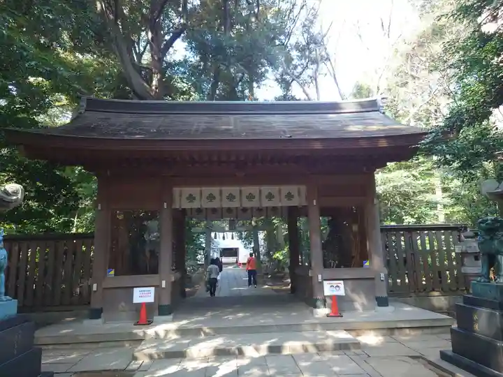 駒木諏訪神社の山門・神門