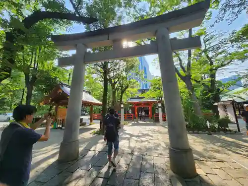 愛宕神社の鳥居