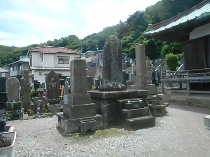 覚栄寺のお墓