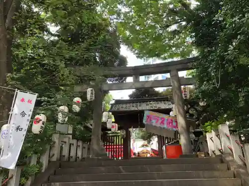 金王八幡宮の鳥居